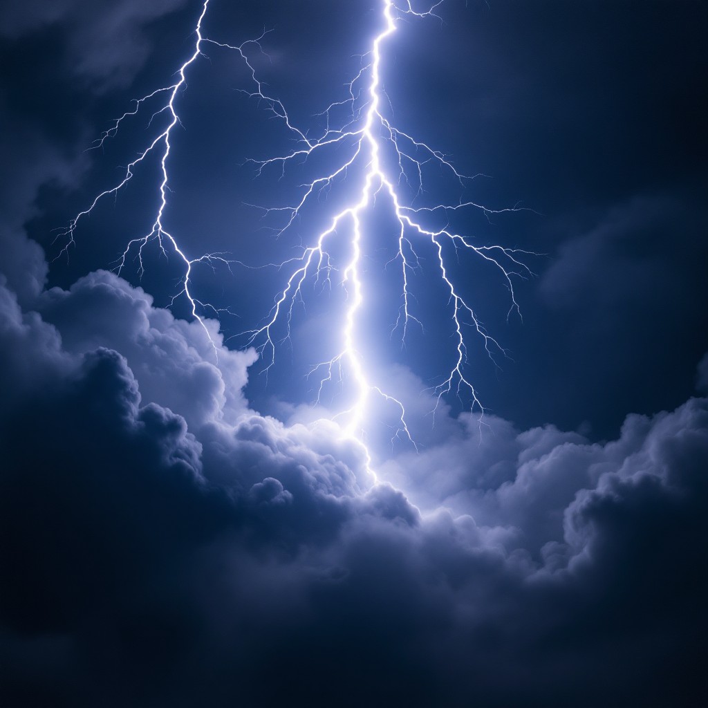 Free Lightning Strikes Night Image - Lightning, Storm, Thunder ...