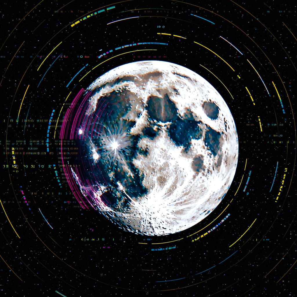 Free Digital Moon Corruption Photo - Moon, Glitch, Digital | Download ...