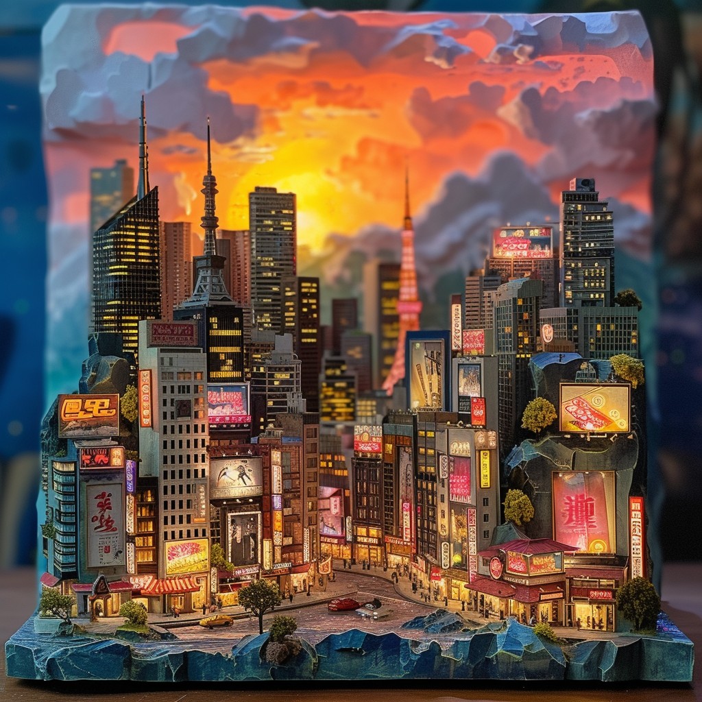 Free Miniature Cityscape Diorama Image - Miniature, Cityscape, Diorama ...