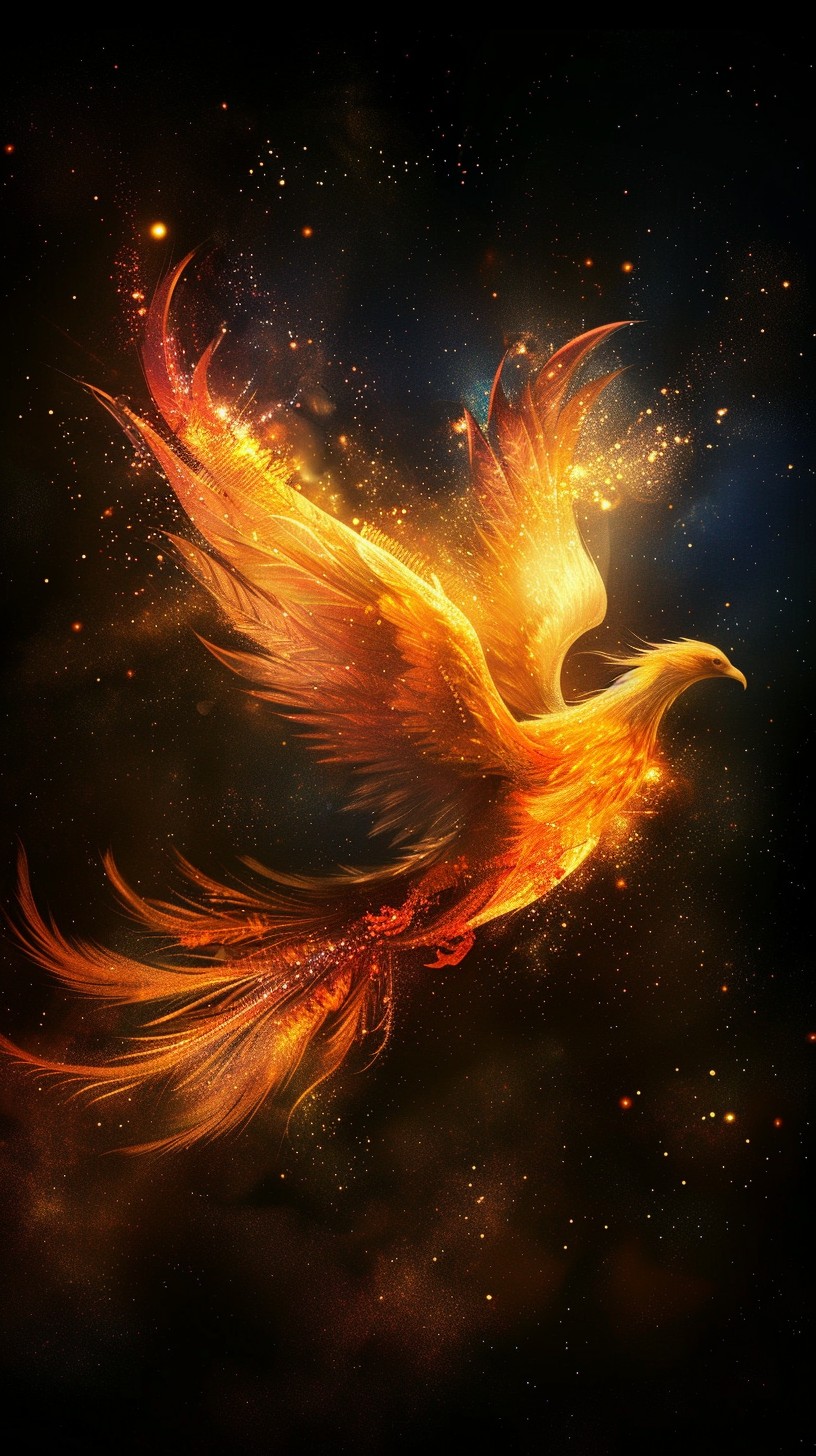 Free Fiery Phoenix Rising Image - Phoenix, Fiery, Rebirth | Download at ...