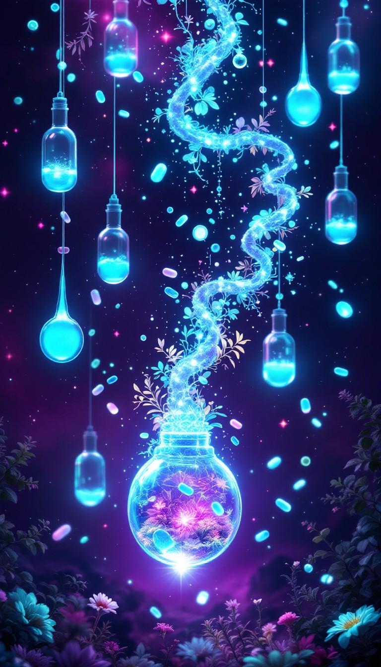 Free Mystical Luminous Elixir Image - Luminescent, Magical, Potion ...