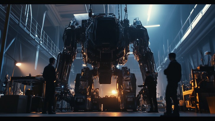 Free Giant robot construction Image | Download at StockCake