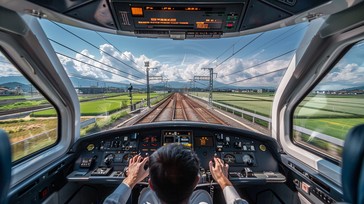 Free Train Driver's View Image - Train, Driver, View | Download at ...
