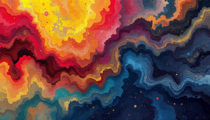Anxious Abstract Color Free Abstract Anxiety Pattern Image - Panic, Anxiety, Chaos | Download ...