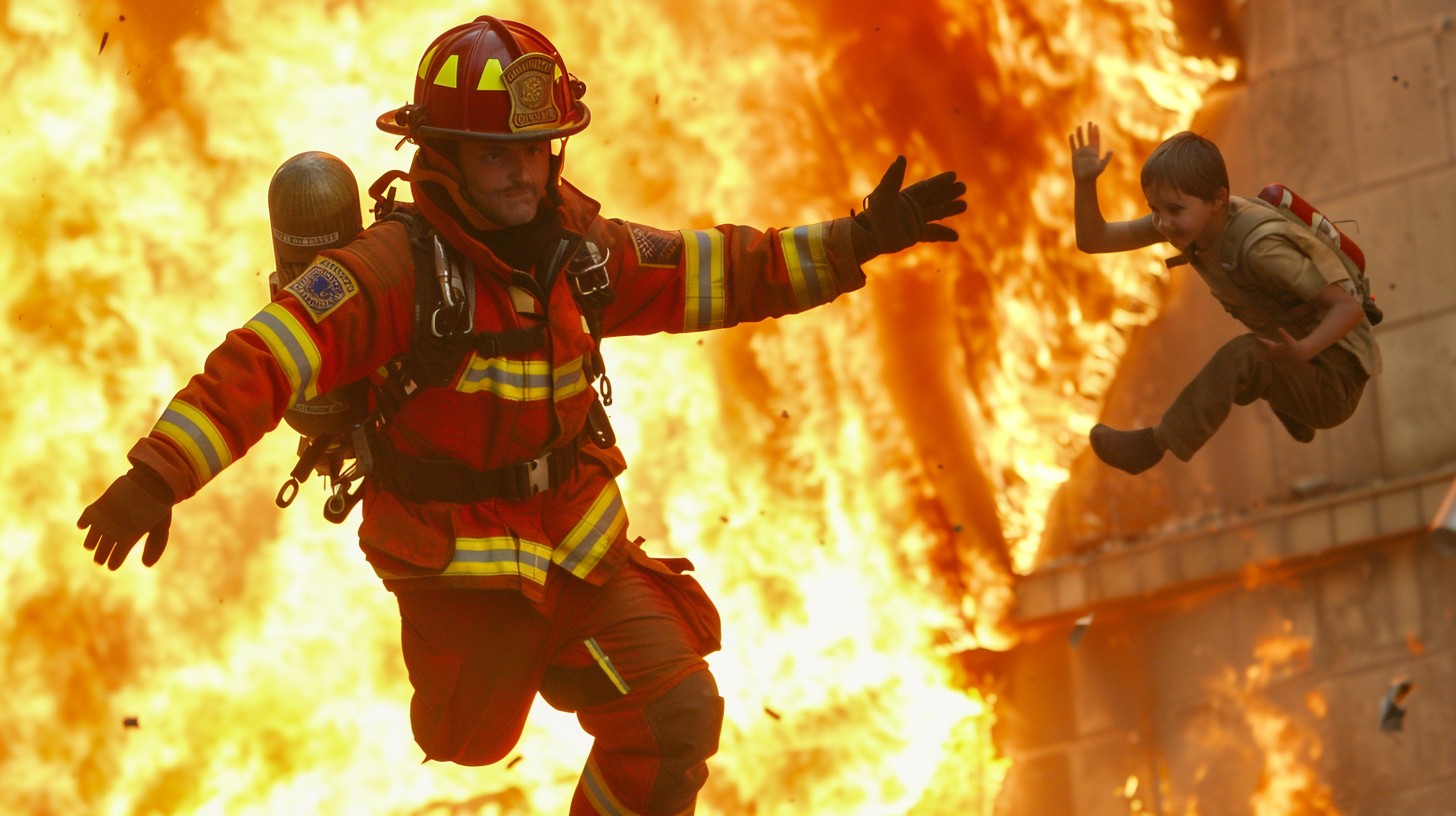 Fire Rescue Stock Image Free Heroic Fire Rescue Image - Firefighter, Rescue, Fire | Download at ...