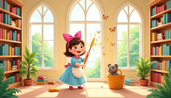 Free Dancing Library Magic Image - Magical, Whimsical, Library ...
