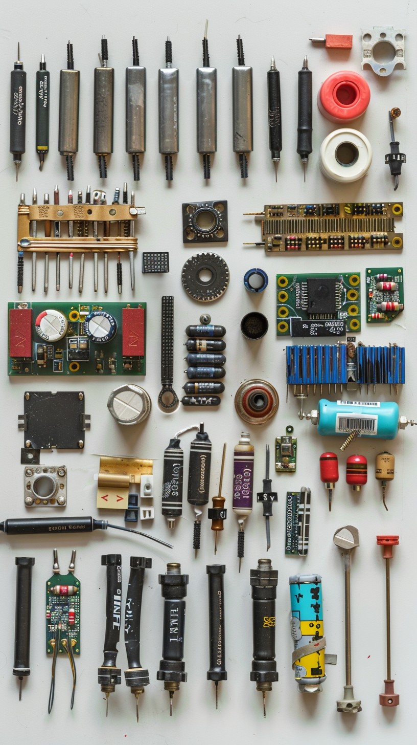 Free Electronics Component Array Image - Electronics, Components, Tools ...