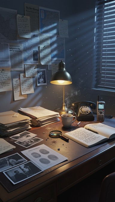 Free Detective Workspace Mystery Image - Detective, Investigation ...