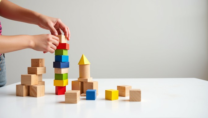Free Colorful Block Architecture Image - Blocks, Wooden, Colorful ...