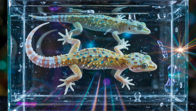 Free Magical Cosmic Gecko Image - Gecko, Magical, Fantasy | Download at ...