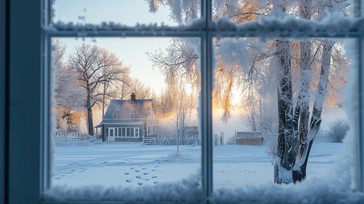 Window View Snowfall Free Winter Window View Image - Winter, Snow, Window | Download at ...