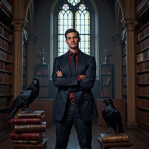 Free Raven's Dark Wisdom Image - Gothic, Raven, Library | Download at ...