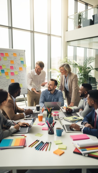 Free Creative Team Collaboration Image - Teamwork, Brainstorming ...
