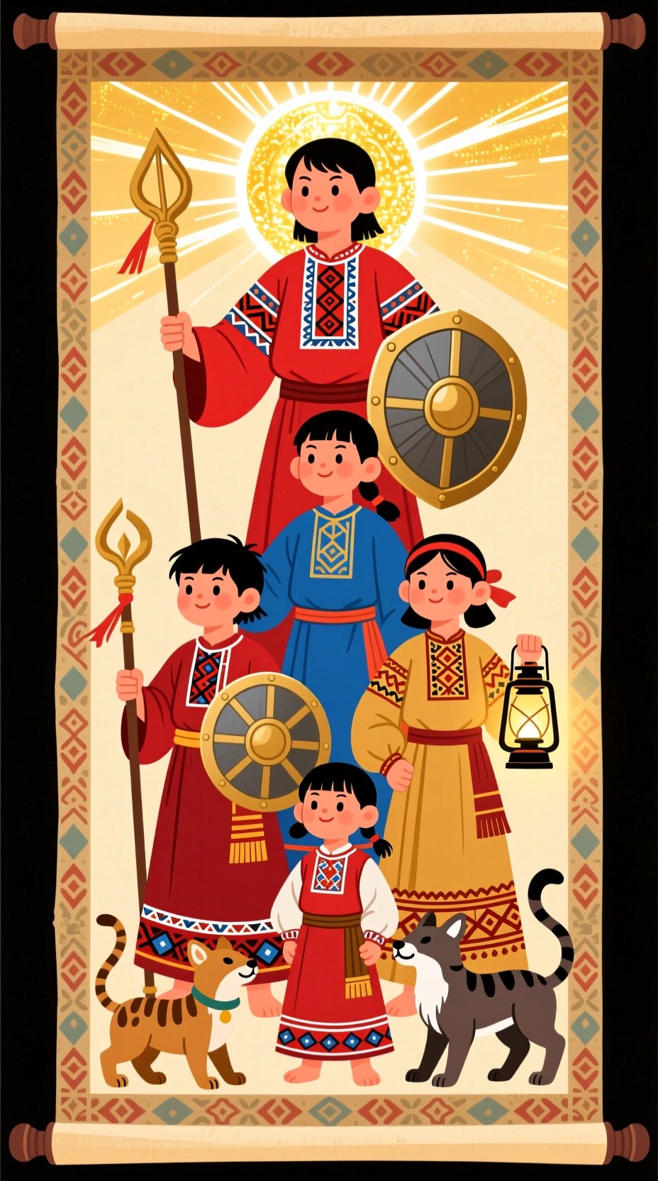 Free Folk Family Icon Image - Folk, Traditional, Family | Download at ...