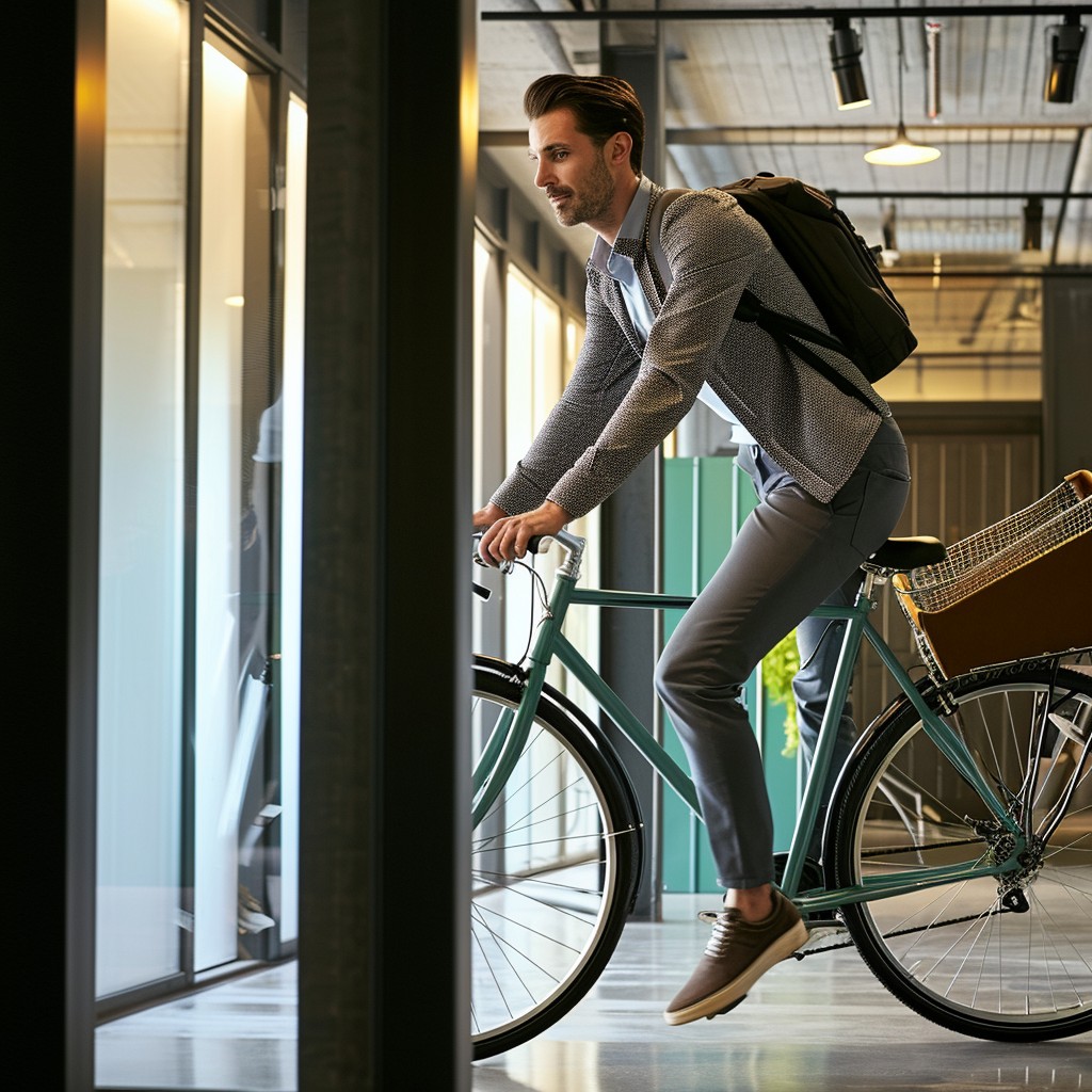Free Commuter Riding Bicycle Image - Bicycle, Commuter, Man | Download ...