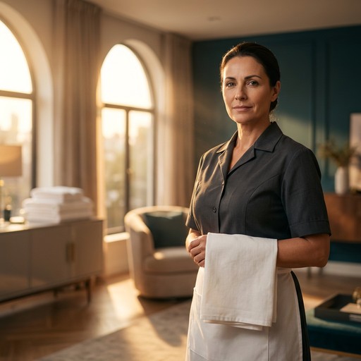 Free Luxury Hotel Housekeeping Image - Housekeeper, Housekeeping, Hotel ...