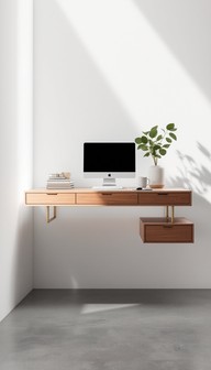 Floating Workspaces Free Floating Minimalist Workspace Image - Minimal, Floating, Workspace ...