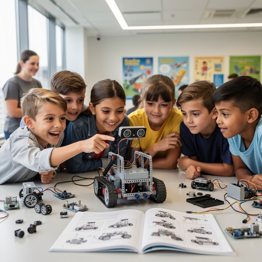 Free Building Robots Together Image - Robotics, Children, Education ...