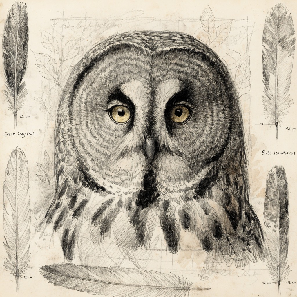 Free Scientific Owl Illustration Image - Owl, Bird, Raptor | Download ...