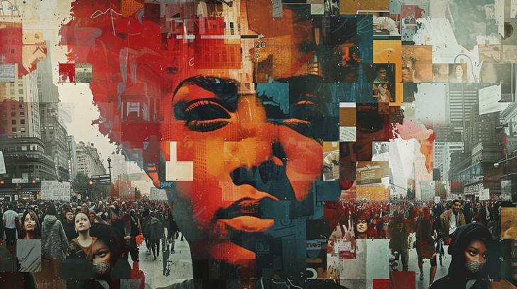 Free Vibrant Urban Collage Image | Download at StockCake