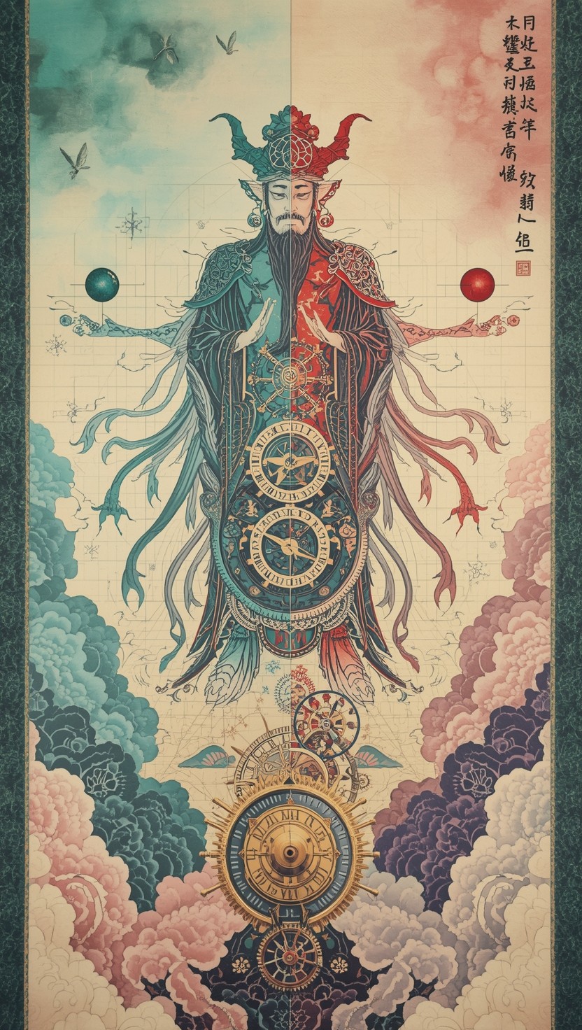 Free Celestial Balance Keeper Photo - Scroll, Mythological, Guardian ...