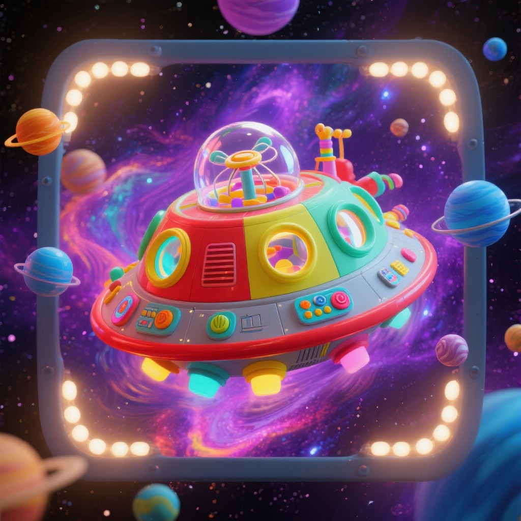 Space Explorer Color Free Playful Space Explorer Image - Spacecraft, Ufo, Cosmic | Download ...