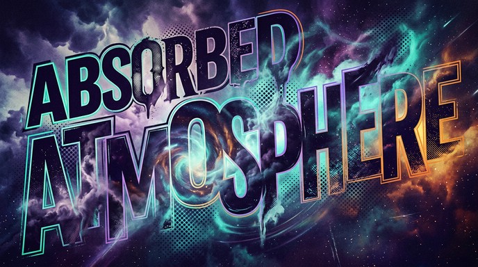 Free Atmospheric Typography Art Image - Typography, Popart, Gradient ...