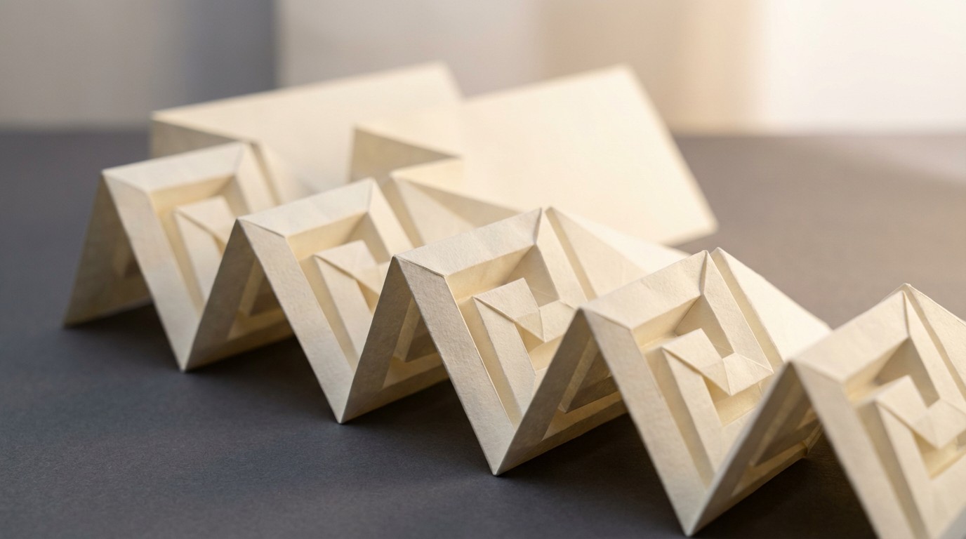 Free Geometric Paper Sculpture Image - Origami, Paper, Geometric ...