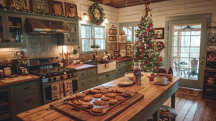 Holiday Kitchen Signs Free Festive Kitchen Decor Image - Christmas, Cozy, Kitchen | Download ...