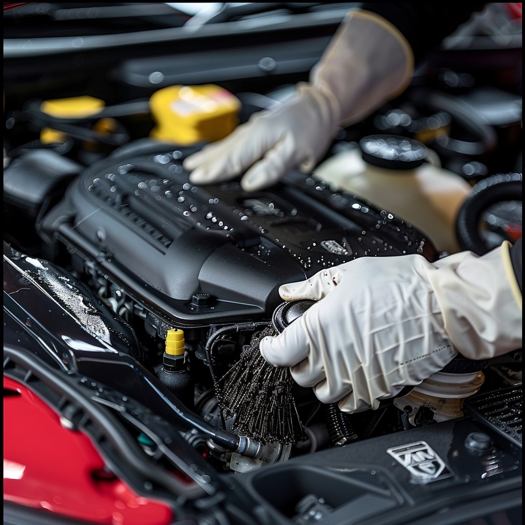 Engine Maintenace Free Engine maintenance check Photo - Mechanic, Gloves, Engine ...