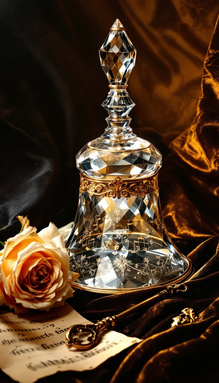 Crystalbell Free Crystal Bell Elegance Image - Crystal, Bell, Golden | Download at ...