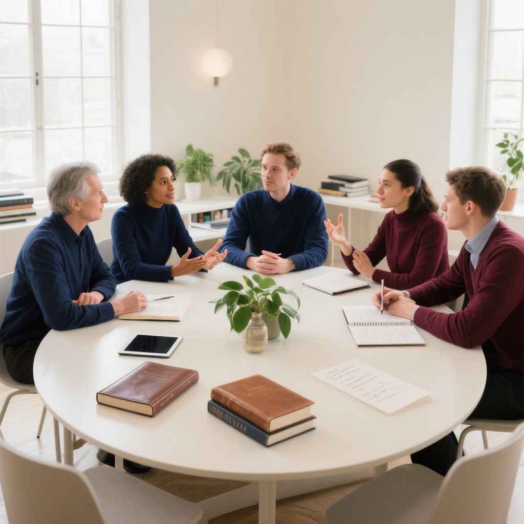 Free Collaborative knowledge exchange Image - Meeting, Collaboration ...