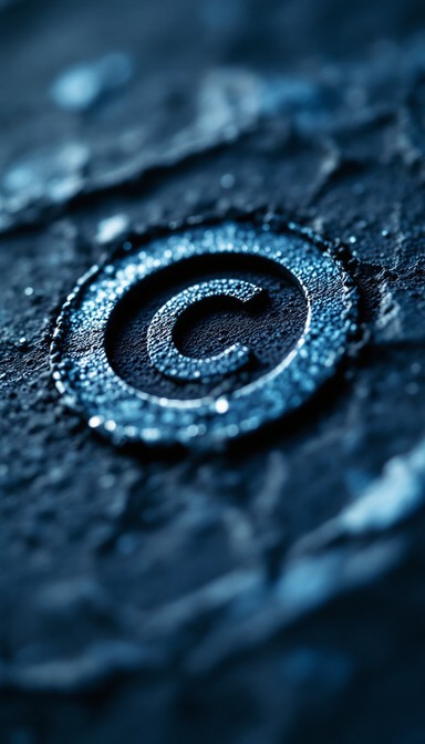 Free Metallic Copyright Symbol Image - Copyright, Metallic, Blue ...