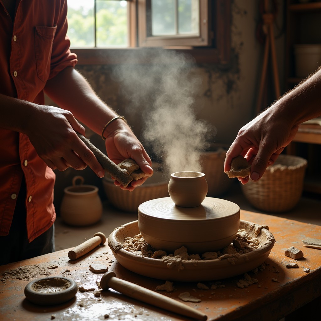 Free Hands Shaping Tradition Image - Pottery, Clay, Craftsmanship ...