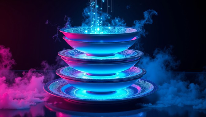 Free Neon Plate Tower Image - Futuristic, Neon, Holographic | Download ...