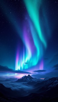 Free Northern Lights Dance Image - Aurora, Mountains, Stars | Download ...