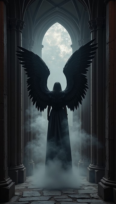 Download Dark Angel Rising Image - Wings, Gothic, Angel | StockCake