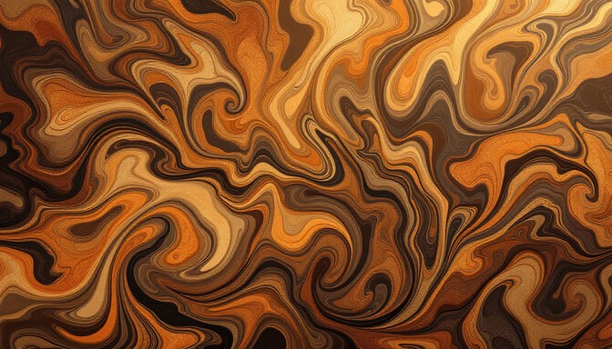 Free Flowing Caramel Waves Image - Abstract, Flowing, Organic ...