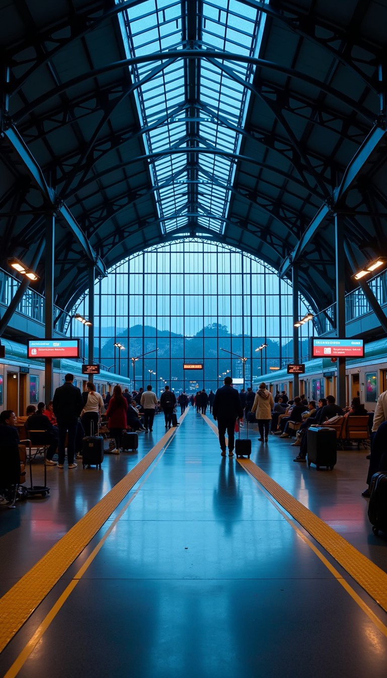 Free Journey's Glass Gateway Image - Station, Terminal, Architecture ...