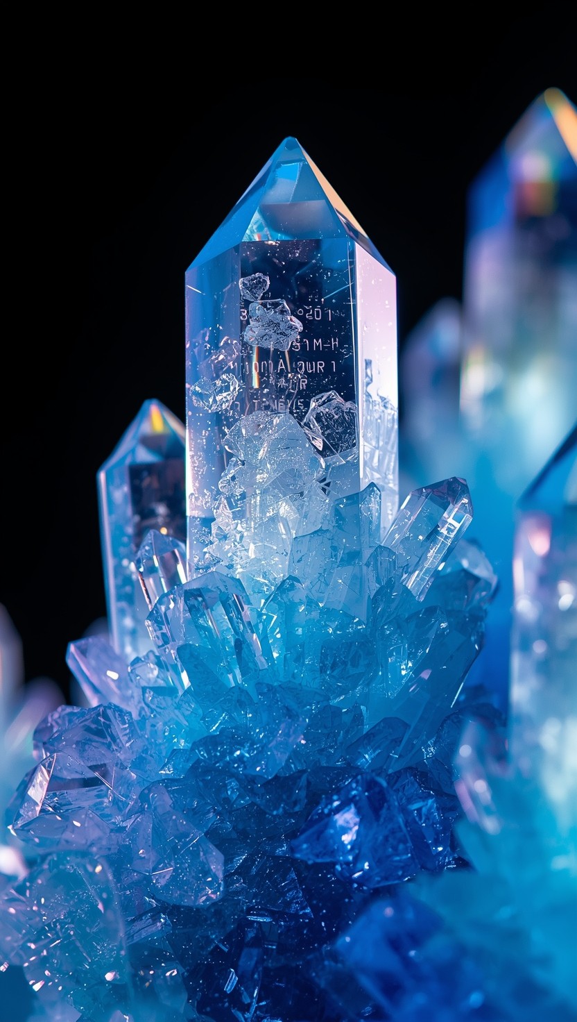 Free Blue Crystal Formation Image - Crystal, Blue, Mineral | Download ...