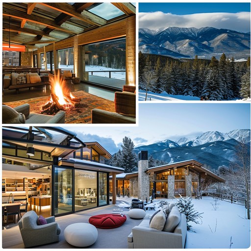 Free Luxurious Mountain Retreat Image - Luxury, Mountain, Retreat ...