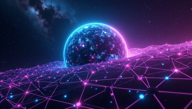 Free Neon Data Universe Image - Cyberpunk, Holographic, Neon | Download ...