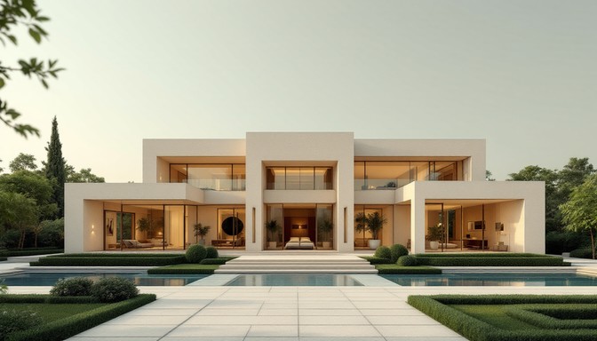 Free Minimalist Mansion Paradise Image - Mansion, Minimalist, Modern ...