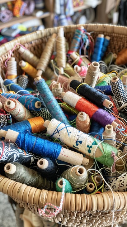 Free Colorful Thread Spools Image - Sewing, Threads, Colorful ...
