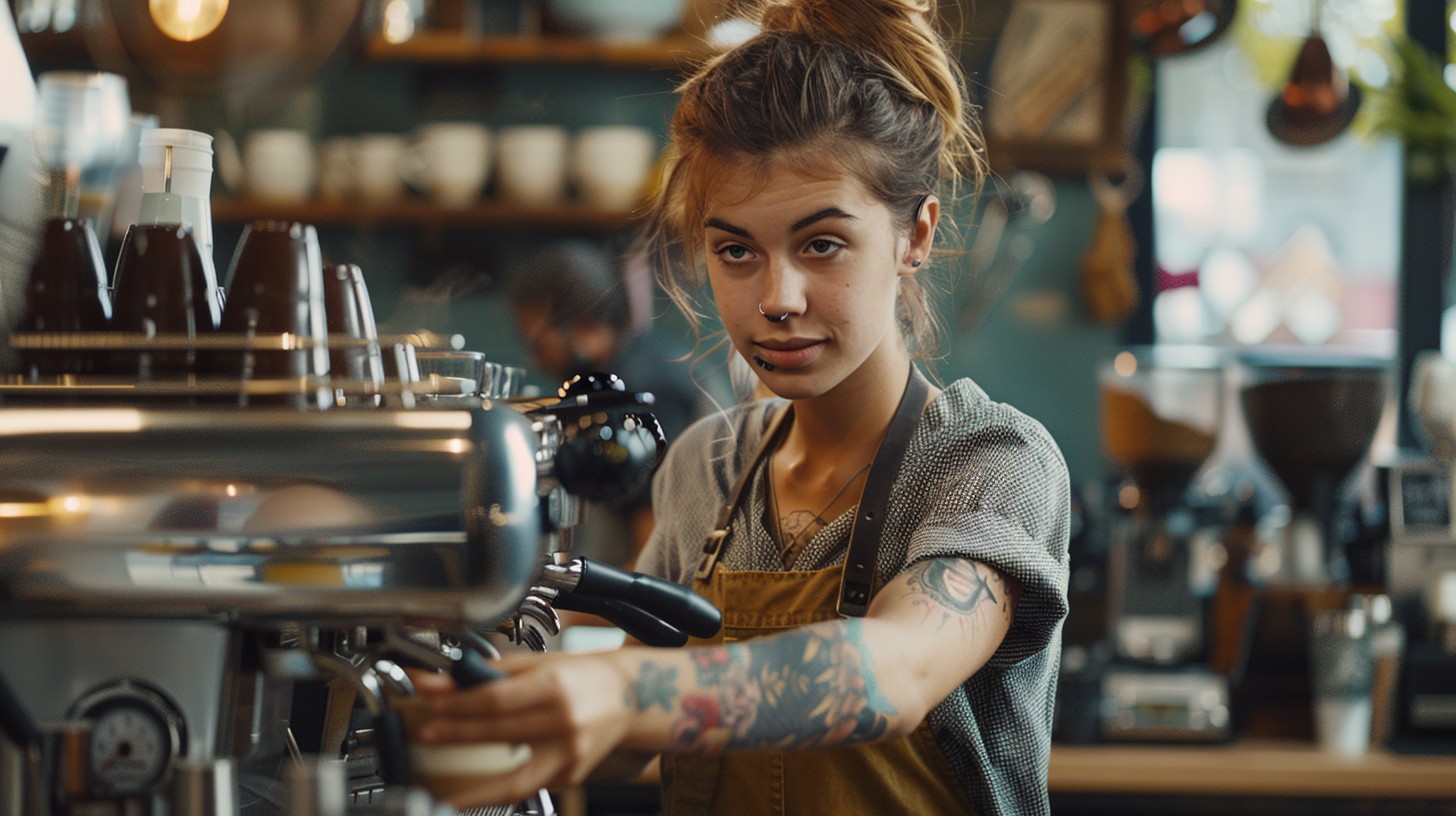 Free Barista Making Coffee Image - Barista, Coffee, Espresso | Download ...