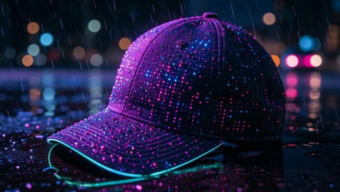 Free Neon Tech Cap Image - Cyberpunk, Neon, Futuristic | Download at ...
