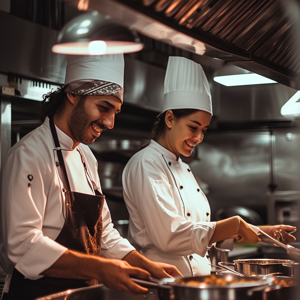 Free Chefs Cooking Together Image - Chefs, Cooking, Kitchen | Download ...