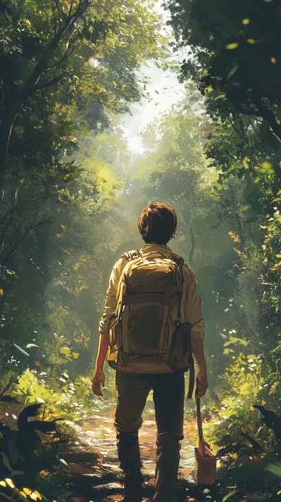 Free Exploring lush forest Image - Forest, Explorer, Sunlight ...