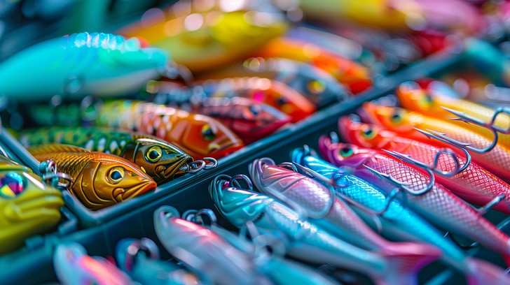 Free Colorful Fishing Lures Image | Download at StockCake