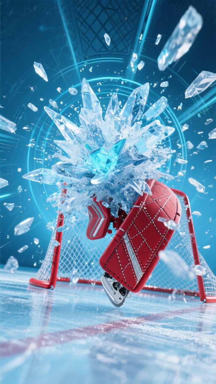 Explosive Goalkeeper Free Explosive Hockey Save Image - Hockey, Ice, Goalie | Download at ...